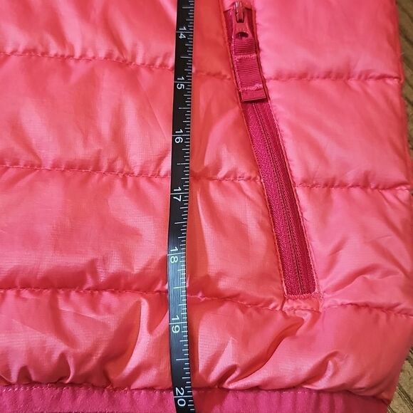 Pink Hooded puffer jacket size M 7/8 Eddie Bauer - Picture 7 of 12
